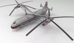 Soviet Mil V-12 3D model