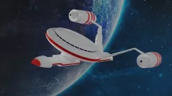 Space ship 3D model