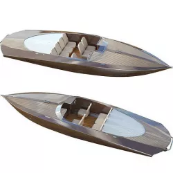 Speed boat 3D model
