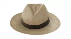 Sun Straw Fedora Hat Low-poly 3D model