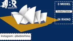 sydney opera 3D model