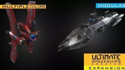 Ultimate Spaceships Creator Expansion Low-poly 3D model