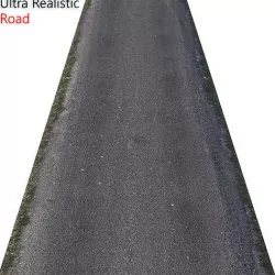 Ultra realistic Asphalt road HQ 3D model