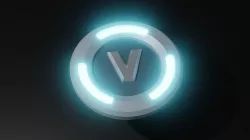 V-bucks 3D model
