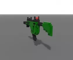 Vector voxel 3D model