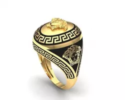 Versace ring 3D model