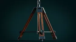 Vintage antenna 3D model