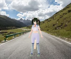 vtuber model 3D model
