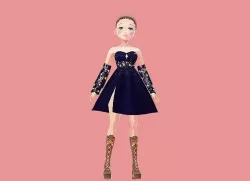 vtuber model Low-poly 3D model