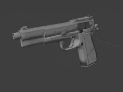 WW2 UK WEAPONS PACK  Low-poly 3D model