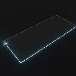 XL Gaming LED Mouse Pad 3D model