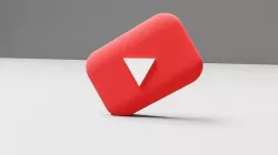 Youtube Icon Low-poly 3D model
