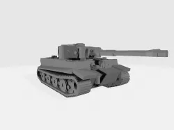 19 Tank pack of german ww2 tanks 3D model