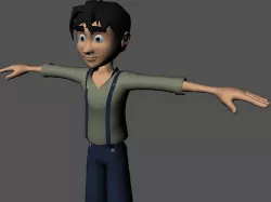 3d boy 3D model