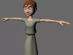 3d boy 3D model