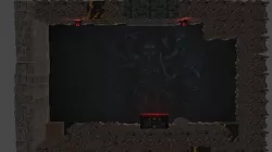 altar of sacrifice from the game spelunky Low-poly 3D model