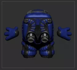 among us 3D model