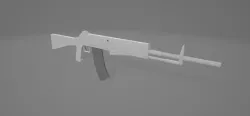 AN94 Model Low-poly 3D model