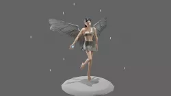 Angel 3D model