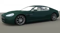 Aston Martin Rapide  3D Model 3D model