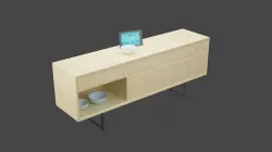 Aura Credenza 3D model