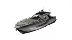 Azimut 47 power boat 3D model