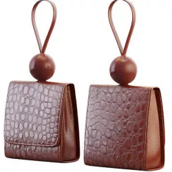  Ball croc effect leather tote 3D model