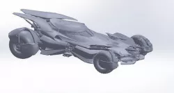 Batmobile 3D model