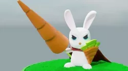 Bunny Knight 3D model