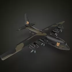 C-130 Hercules  3D model