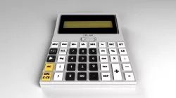 Calculator 3D model