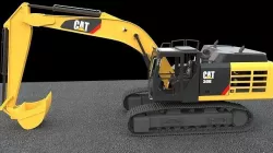 caterpillar 349e 3D model