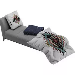 Chaise Lounge Weston Mood Collection by Flexform 3D model