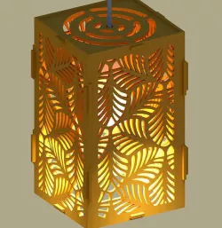 Chandelier lamp 3D model 3D model