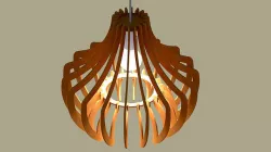 Chandelier lamp 3D model 3D model
