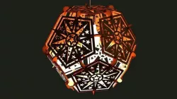 Chandelier lamp 3D model 3D model