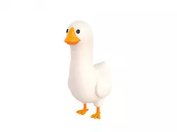 Character162 Goose 3D model