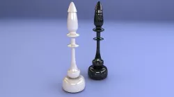  Chess Piece - Bishop 3D model