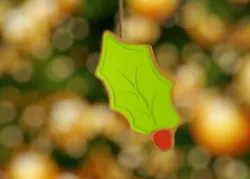 Christmas mistletoe Low-poly 3D model