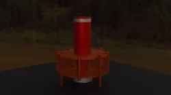 Classic tesla model 3D model