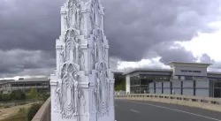 Clockwork tower steampunk marble 3D model