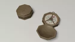 Compass Low-poly 3D model