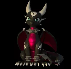 Cute Cynder Model 3D model
