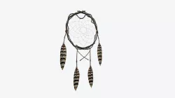 Dream catcher 3D model