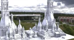 Eastern fantasy Exotique temple of heroes 1 3D model 3D model