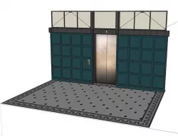 elevator 3D model