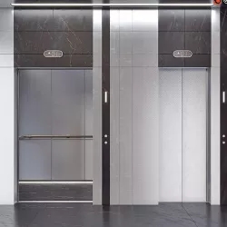 Elevator with interior 2   3D model