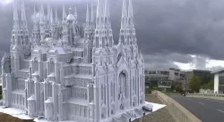 Fantasy Cathedral Very Grand gothic 3D model