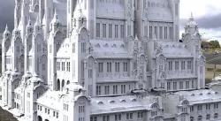 Fantasy Grand Arch wizards library archives 3D model