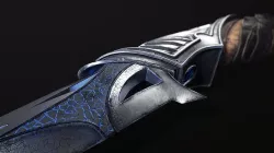 Fantasy Knife Low-poly 3D model